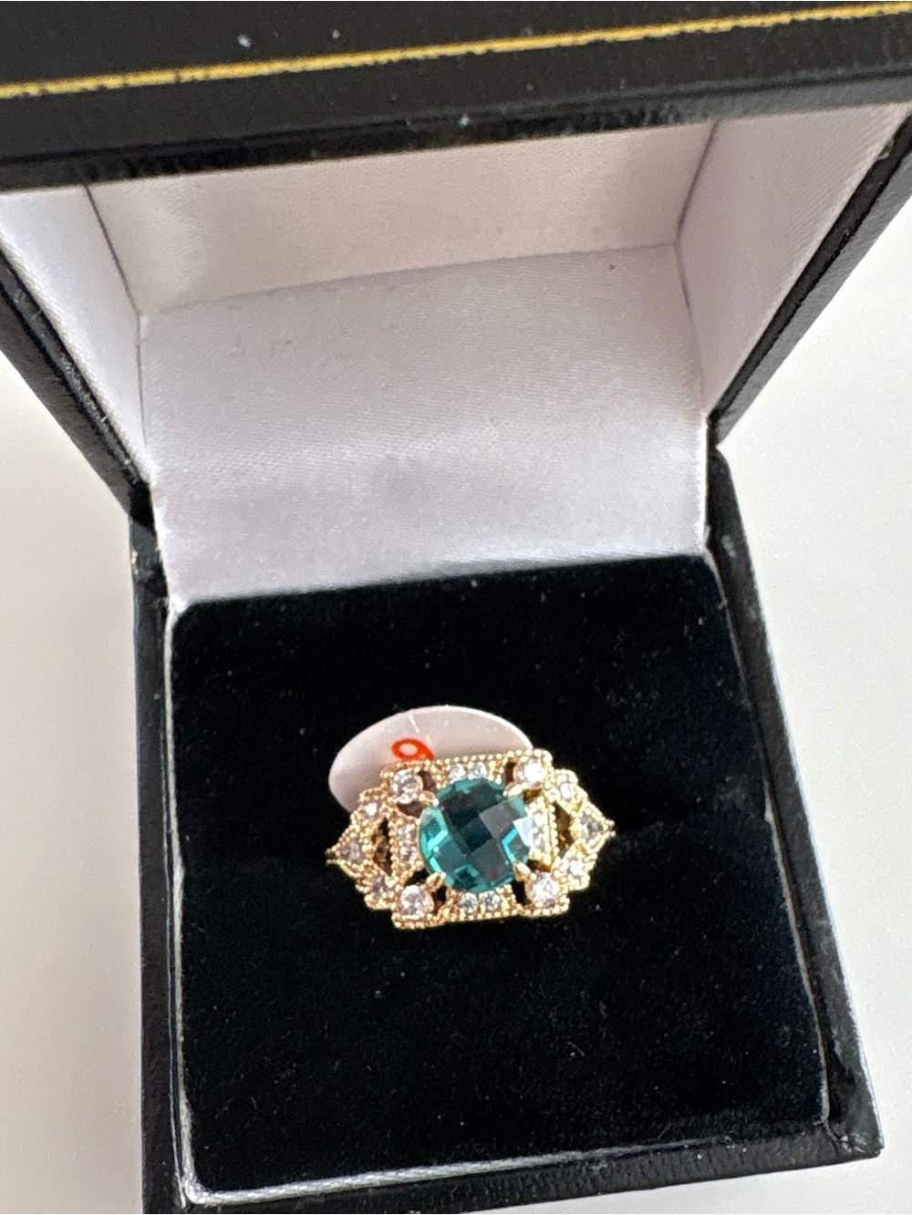 Bomb Party Dream Come True Ring RG26453 Parabia Tourmaline Gold Plating